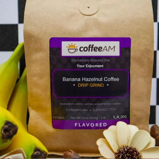 Banana Hazelnut Flavored Coffee - Image 3