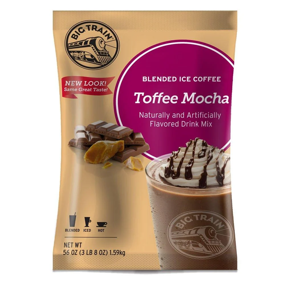 Big Train Toffee Mocha Blended Ice Coffee (3.5lb Bag) - Image 2