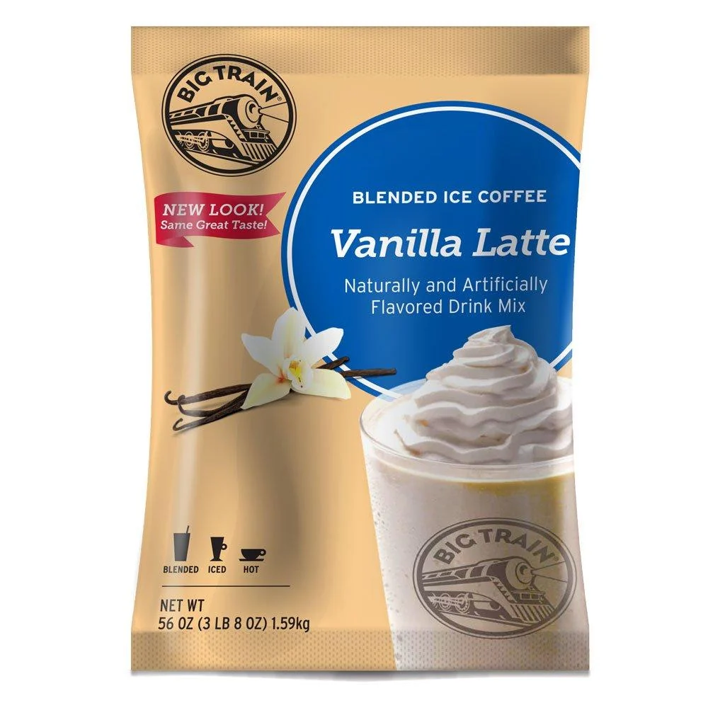 Big Train Vanilla Latte Blended Iced Coffee (3.5lb Bag) - Image 2