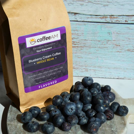 Blueberry Cream Flavored Coffee - Image 3