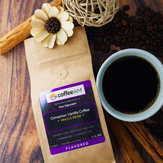 Double Vanilla Cinnamon Flavored Coffee - Image 3