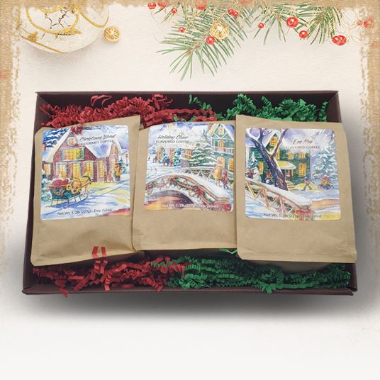 Holly Jolly Coffee Holidays Gift Set - Image 2
