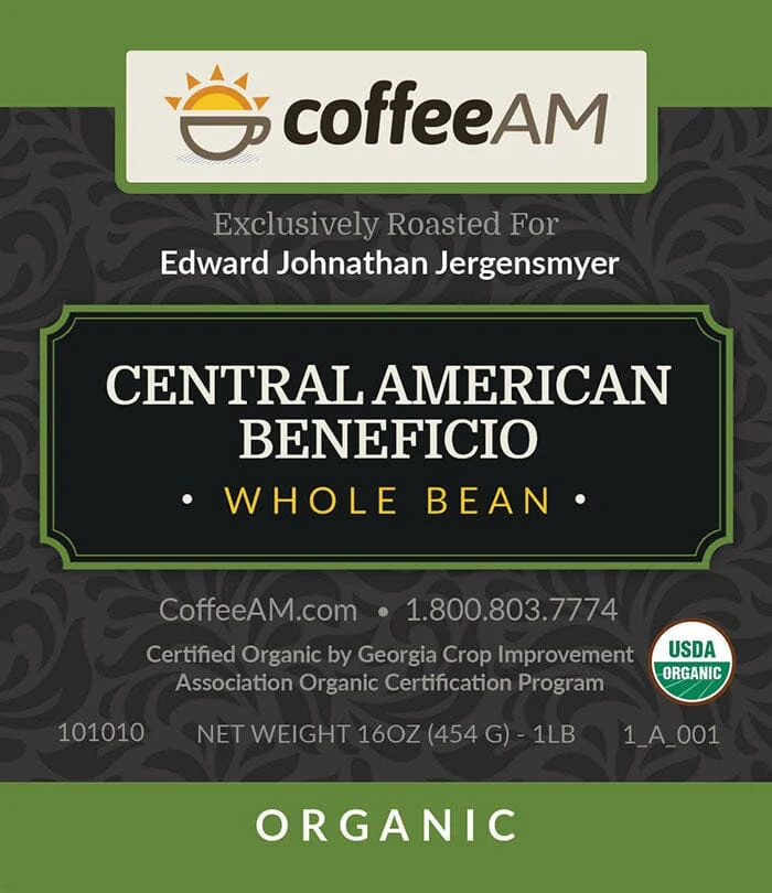 Organic Central American Beneficio Coffee - Image 2